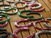12abunchafinishedshoes : horse shoes
