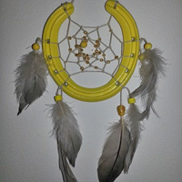 YellowSteelDreamCatcher
