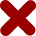 red x